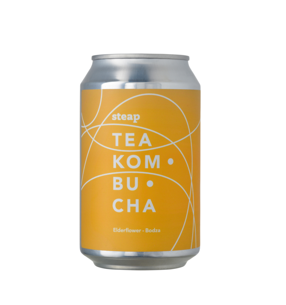 Steap Elderflower 330ml can